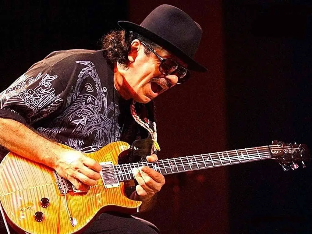 One Guitar All Night Long What Kind Of Guitar Does Carlos Santana Play